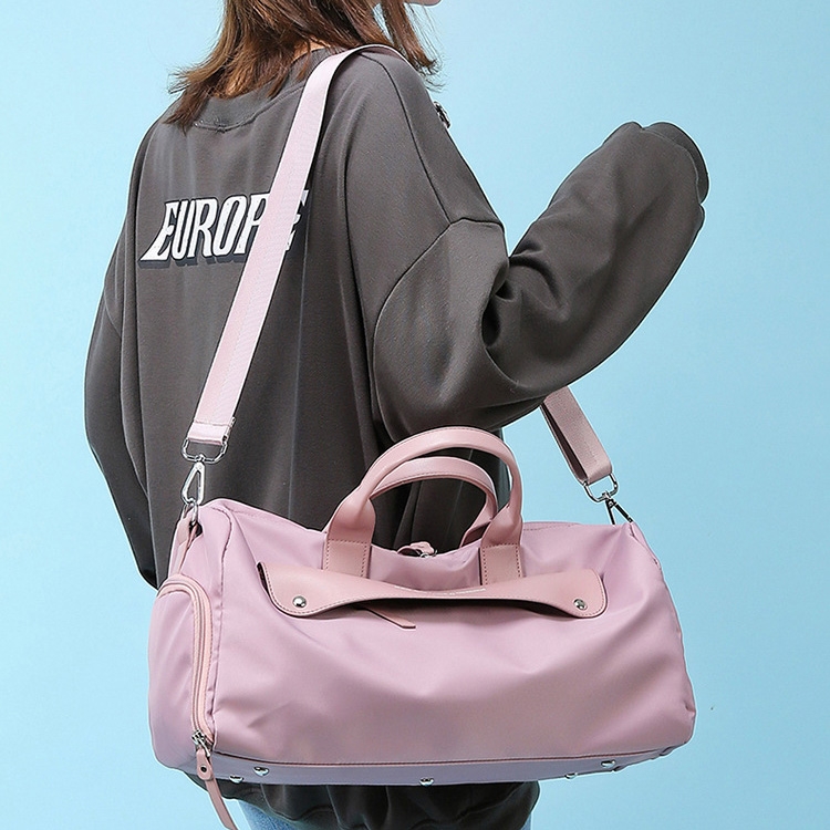 さくらピンク大容量の運動バッグ 防水 ボストン バッグ 旅行バッグ 男女兼用